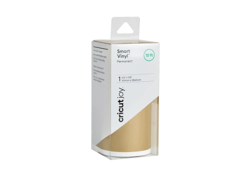 Cricut Joy Smart Vinyl – Removable (3 m), Heat transfer vinyl roll, Gold, Monochromatic, Matte, Cricut Joy, 139 mm