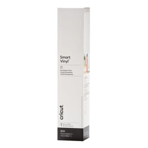2008663 - Cricut Smart Vinyl Permanent 33x640Cm 1 Sheet (White) - RCN - CC SMART VINYL 33X640 WH 2008663 - Cricut Smart Vinyl Permanent 33x640Cm 1 Sheet (White) - RCN - CC SMART VINYL 33X640 WH