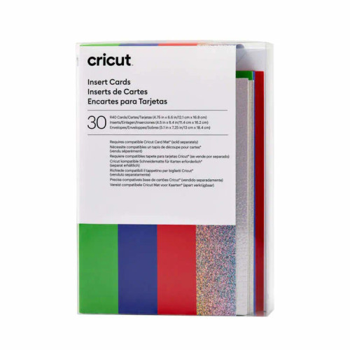 Cricut 2009471, Blue, Green, Red, Monochromatic, 121 mm, 168 mm, 30 sheets Cricut 2009471, Blue, Green, Red, Monochromatic, 121 mm, 168 mm, 30 sheets