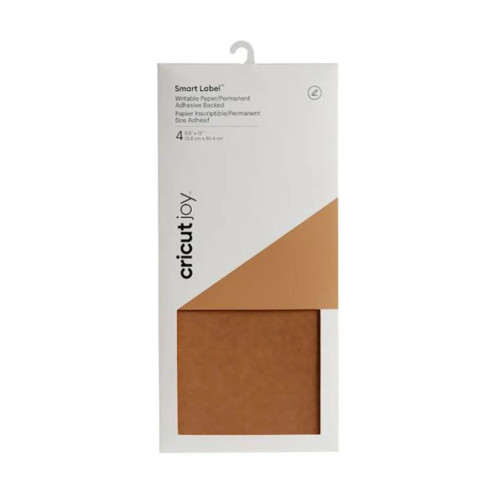 2007361 - Cricut Joy Smart Labels 14x30cm 4-pack (Kraft Brown) - RCN - CC SMART LABELS 4PK KRAFT BR 2007361 - Cricut Joy Smart Labels 14x30cm 4-pack (Kraft Brown) - RCN - CC SMART LABELS 4PK KRAFT BR