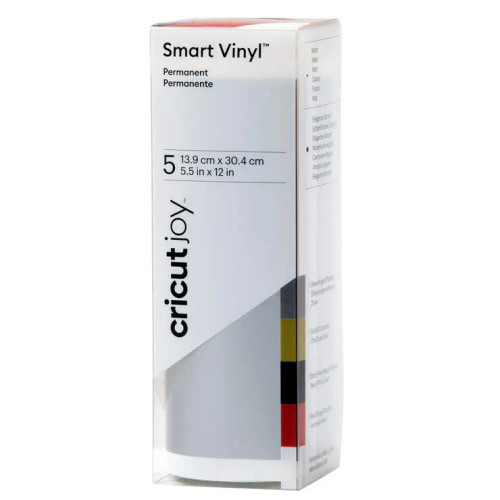 Cricut Smart Vinyl, Heat transfer vinyl roll, Silver, Monochromatic, Matte, Cricut Joy, 139 mm Cricut Smart Vinyl, Heat transfer vinyl roll, Silver, Monochromatic, Matte, Cricut Joy, 139 mm