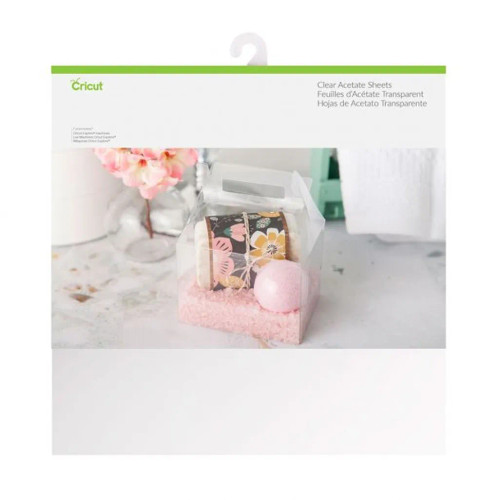 2003600 - Cricut Acetate Sheets 30x30cm 6 Sheets (Transparent) - RCN - CC FOIL ACETATE 30X30 6SHT 2003600 - Cricut Acetate Sheets 30x30cm 6 Sheets (Transparent) - RCN - CC FOIL ACETATE 30X30 6SHT