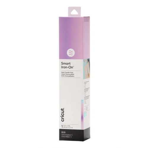 Cricut Smart Iron-On Holographic, Heat transfer vinyl roll, Multicolour, Monochromatic, Glossy, 330 mm, 2700 mm Cricut Smart Iron-On Holographic, Heat transfer vinyl roll, Multicolour, Monochromatic, Glossy, 330 mm, 2700 mm