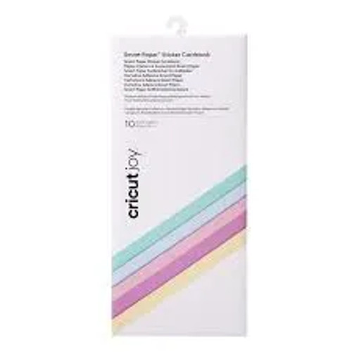 2008872 - Cricut Joy Smart Sticker Cardstock 13.9x33cm 10 Pack (Pastels Sampler) - RCN - CC 2008872 2008872 - Cricut Joy Smart Sticker Cardstock 13.9x33cm 10 Pack (Pastels Sampler) - RCN - CC 2008872