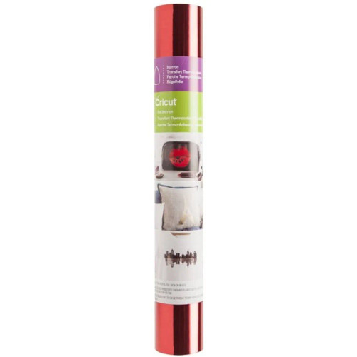 2007649 - Cricut Foil Iron-On 30x60cm (Red) - RCN - CC FOIL IRON ON RED 2007649 - Cricut Foil Iron-On 30x60cm (Red) - RCN - CC FOIL IRON ON RED