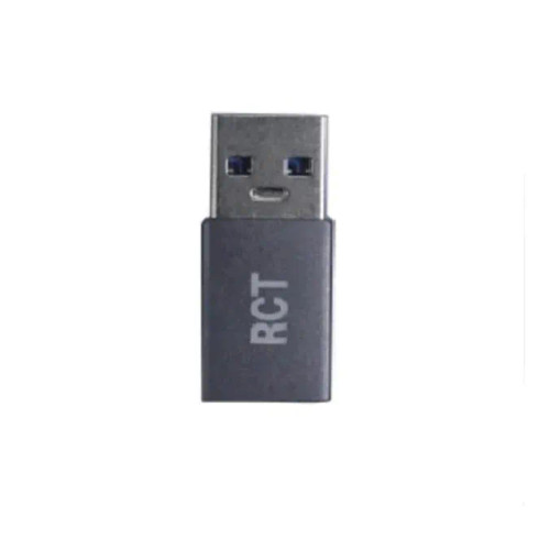 USB 3.0 type C female to USB Type A male adaptor - RCN - RCT ADP-U3MCF1 USB 3.0 type C female to USB Type A male adaptor - RCN - RCT ADP-U3MCF1