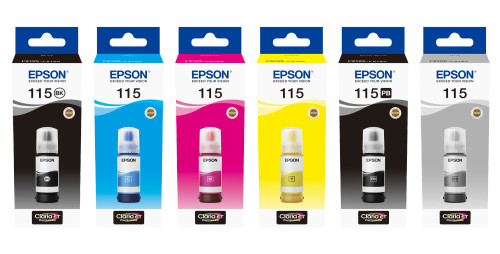 Epson 115 Ecotank, Yellow, 70 ml, 1 pc(s), Single pack