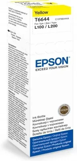 Epson T6644 Ecotank Yellow ink bottle (70ml) - RCN - C13T66444A Epson T6644 Ecotank Yellow ink bottle (70ml) - RCN - C13T66444A