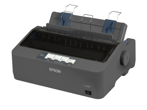 C11CC24031 Epson LX-350 Dot Matrix Printer; 80 col; 9 Needles; RS-232; Bidirectional parallel; USB 2.0; 24 months Car - RCN - LX-350 C11CC24031 Epson LX-350 Dot Matrix Printer; 80 col; 9 Needles; RS-232; Bidirectional parallel; USB 2.0; 24 months Car - RCN - LX-350