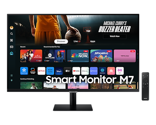 Samsung LS32FM700 / 32'' 4K UHD (3840 x 2160) 16:9 300 cd/m² 3000:1 60Hz 4ms (GTG) USB-C HDMI USB-A Wi-Fi and Bluetooth support - MST - SAMSUNG LS32FM700 Samsung LS32FM700 / 32'' 4K UHD (3840 x 2160) 16:9 300 cd/m² 3000:1 60Hz 4ms (GTG) USB-C HDMI USB-A Wi-Fi and Bluetooth support - MST - SAMSUNG LS32FM700