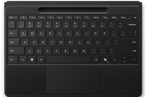Microsoft Surface Pro Flex Type Cover - Black - No Pen Included - TAR - ZRA-00014-TAR