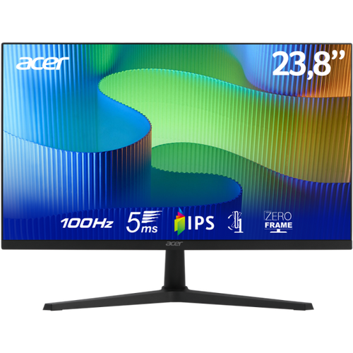 Acer 23.8inch FHD Monitor E241Y -Black (1920x1080) ELED HDMI Version:1.4 S/R Stand - TAR - UM.QE1EE.O01 Acer 23.8inch FHD Monitor E241Y -Black (1920x1080) ELED HDMI Version:1.4 S/R Stand - TAR - UM.QE1EE.O01