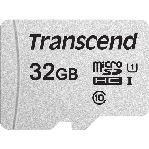 TRANSCEND 300S 32GB MICRO SD UHS-1 U1 CLASS10 - READ 95MB/S - WRITE 45MB/S WITH ADAPTOR -TLC - RCN - TS32GUSD300S-A TRANSCEND 300S 32GB MICRO SD UHS-1 U1 CLASS10 - READ 95MB/S - WRITE 45MB/S WITH ADAPTOR -TLC - RCN - TS32GUSD300S-A