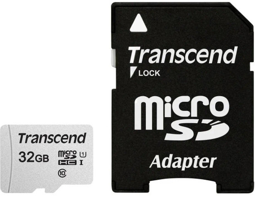 Transcend microSDHC 300S 32GB, 32 GB, MicroSDHC, Class 10, NAND, 95 MB/s, 20 MB/s Transcend microSDHC 300S 32GB, 32 GB, MicroSDHC, Class 10, NAND, 95 MB/s, 20 MB/s