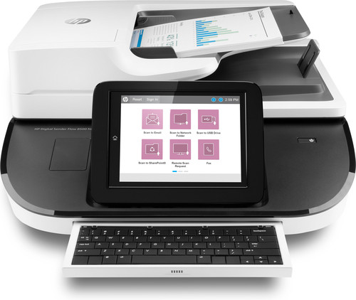 HP Digital Sender Flow 8500 fn2 Flatbed Scanner 100ppm/200ipm, e-duplex/one pass duplex, Fast digital sender and OCR spe - TAR - L2762A HP Digital Sender Flow 8500 fn2 Flatbed Scanner 100ppm/200ipm, e-duplex/one pass duplex, Fast digital sender and OCR spe - TAR - L2762A