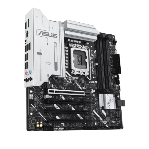 ASUS PRIME Z890M-PLUS WIFI, Intel, LGA 1851 (Socket V1), Intel Core Ultra (Series 2), LGA 1851, DDR5-SDRAM, 192 GB