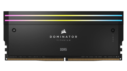 Corsair Dominator Titanium CMP48GX5M2X7200C36, 48 GB, 2 x 24 GB, DDR5, 7200 MHz, 288-pin DIMM Corsair Dominator Titanium CMP48GX5M2X7200C36, 48 GB, 2 x 24 GB, DDR5, 7200 MHz, 288-pin DIMM