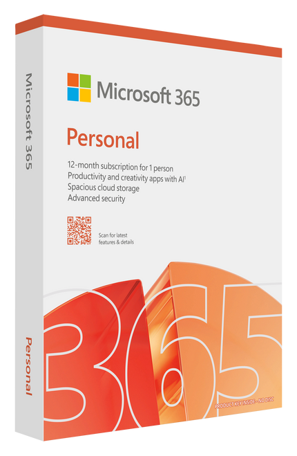 Microsoft M365 Personal English SUB 1 Year Africa Only Medialess - TAR - EP2-32403-TAR