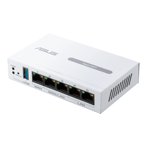 ASUS ROUTER/ VPN router/ AiMesh Node Mode/ 1xGigabit WAN/ 4xGigabit LAN/ Ai Protection Pro/ - RCN - ASUS ExpertWiFi EBG15 ASUS ROUTER/ VPN router/ AiMesh Node Mode/ 1xGigabit WAN/ 4xGigabit LAN/ Ai Protection Pro/ - RCN - ASUS ExpertWiFi EBG15