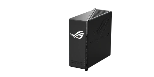 ASUS ROG Strix GS-BE18000, Wi-Fi 7 (802.11be), Tri-band (2.4 GHz / 5 GHz / 6 GHz), Ethernet LAN, Black, Tabletop router