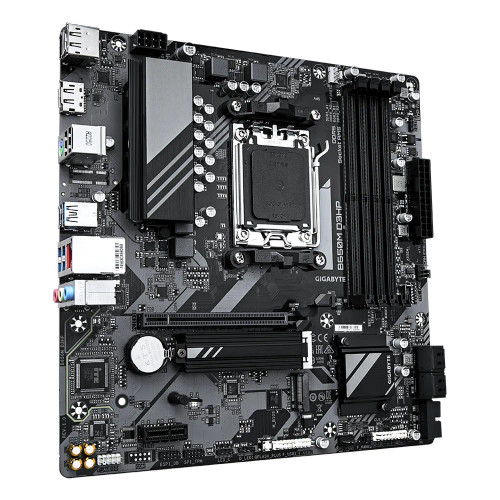 GIGABYTE AMD B650 Chipset for AMD AM5; 4x Dual DDR5; 2x M2; 1x HDMI 2x DP - RCN - GA-B650M-D3HP GIGABYTE AMD B650 Chipset for AMD AM5; 4x Dual DDR5; 2x M2; 1x HDMI 2x DP - RCN - GA-B650M-D3HP