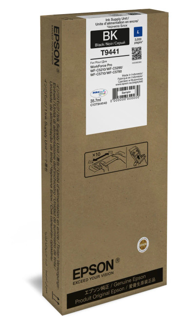 WF-C5xxx Series Ink Cartridge L Black - 3000 pages - RCN - C13T944140 WF-C5xxx Series Ink Cartridge L Black - 3000 pages - RCN - C13T944140