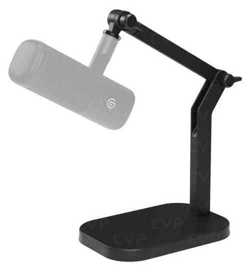 Elgato Wave Desk Stand - 1kg Load; 216mm horizontal reach; 411mm vertical reach; 275° arm rotation; 360° head rotation - RCN - Elgato Wave Desk Stand 10AAU9901 Elgato Wave Desk Stand - 1kg Load; 216mm horizontal reach; 411mm vertical reach; 275° arm rotation; 360° head rotation - RCN - Elgato Wave Desk Stand 10AAU9901