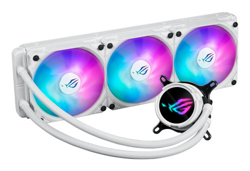 ASUS Cooler. Intel: LGA 1700; 1200; 115x. AMD: AM5;AM4 - RCN - ASUS ROG STRIX LC III 360 ARGB WHT ASUS Cooler. Intel: LGA 1700; 1200; 115x. AMD: AM5;AM4 - RCN - ASUS ROG STRIX LC III 360 ARGB WHT
