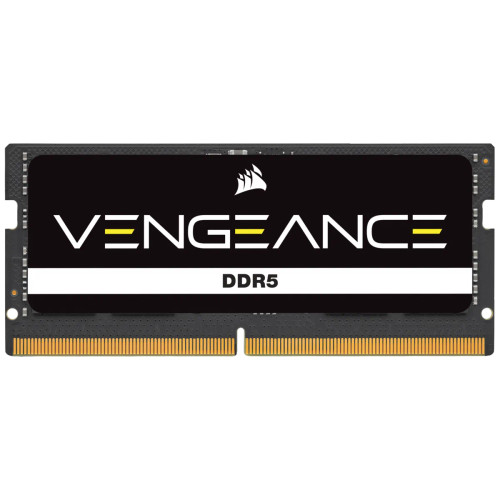Corsair Vengeance CMSX32GX5M1A4800C40, 32 GB, 1 x 32 GB, DDR5, 4800 MHz, 262-pin SO-DIMM, Black Corsair Vengeance CMSX32GX5M1A4800C40, 32 GB, 1 x 32 GB, DDR5, 4800 MHz, 262-pin SO-DIMM, Black