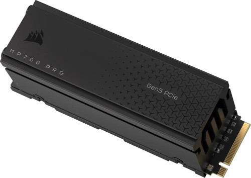 Corsair MP700 PRO 2TB M.2 NVMe PCIe Gen. 5 x4 SSD with Cooler; Read Up To 12 400MB/s; Write up to 11 800MB/s - RCN - CSSD-F2000GBMP700PRO Corsair MP700 PRO 2TB M.2 NVMe PCIe Gen. 5 x4 SSD with Cooler; Read Up To 12 400MB/s; Write up to 11 800MB/s - RCN - CSSD-F2000GBMP700PRO