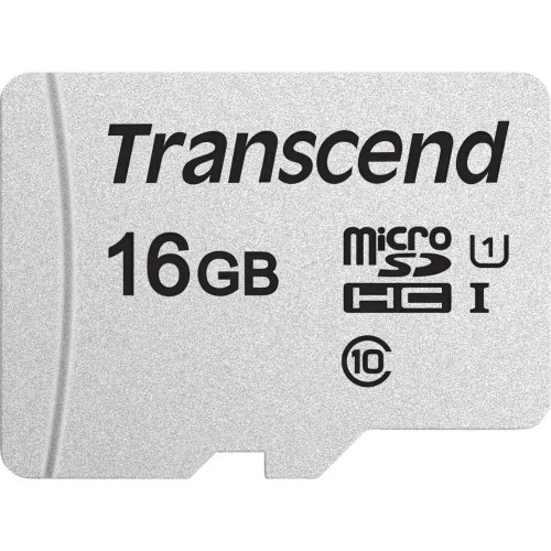 TRANSCEND 300S 16GB MICRO SD UHS-I U1 CLASS 10 READ 95 MB/S WRITE 45MB/S WITH SD ADAPTOR - RCN - TS16GUSD300S-A TRANSCEND 300S 16GB MICRO SD UHS-I U1 CLASS 10 READ 95 MB/S WRITE 45MB/S WITH SD ADAPTOR - RCN - TS16GUSD300S-A