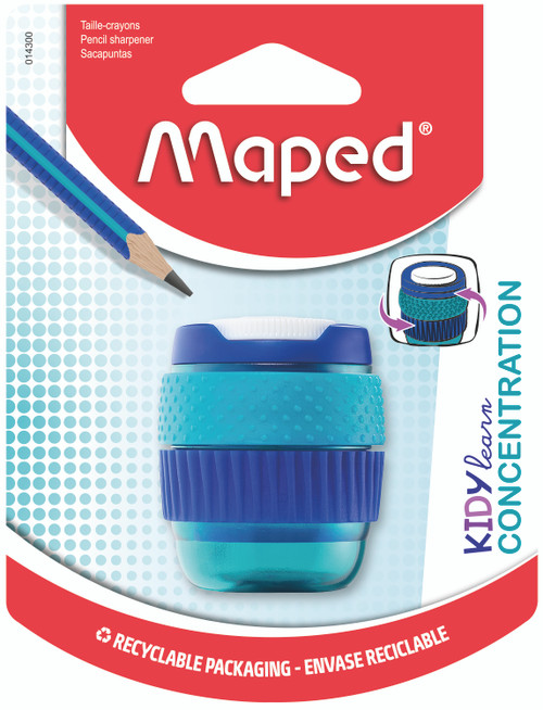 MAPED KidyLearn Focus 1 Hole Sharpener Canister-014300