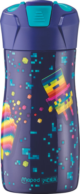 MAPED Pixel Picnik Stainless Steel Water Bottle 430ml-871298