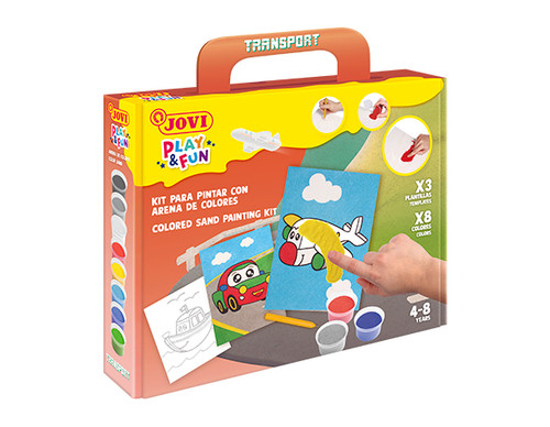 JOVI Sand Painting Kit - Transport-JOV2104