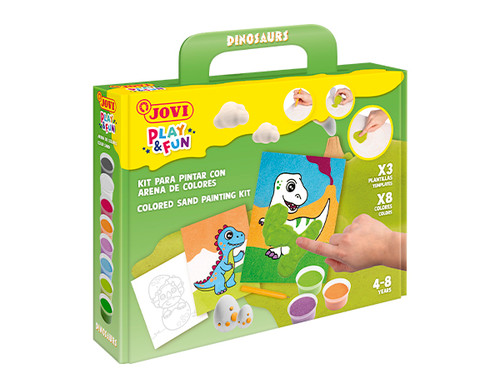 JOVI Sand Painting Kit - Dinosaurs-JOV2106
