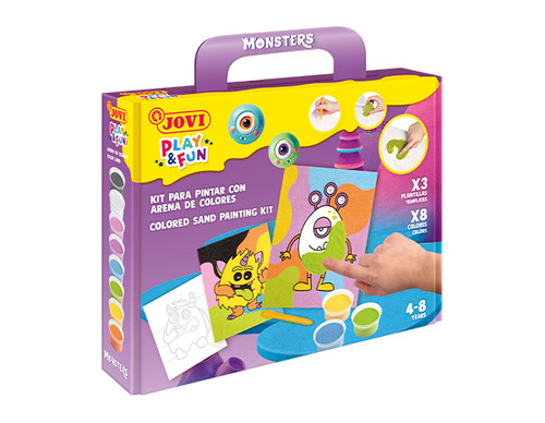 JOVI Sand Painting Kit - Monsters-JOV2103