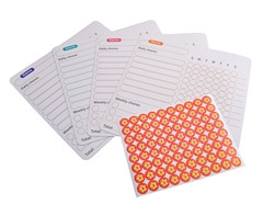 Fridge Magnet Chore Tracker & Reward Set - GSR - ST406Set