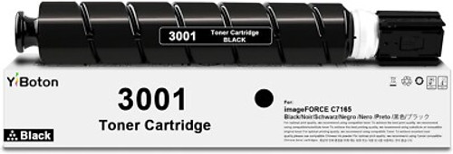 Black Toner 3001 Black for use in Canon imageFORCE C7165 Black Toner 3001 Black for use in Canon imageFORCE C7165