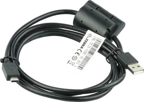 Zebra CBL-TC2X-USBC-01, USB A, USB C, Black Zebra CBL-TC2X-USBC-01, USB A, USB C, Black
