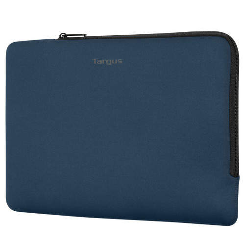 Targus - 11-12 Ecosmart MultiFit Sleeve Blue, Thin and lightweight, Protective neoprene-like exterior, Non-scratch inter - TAR - TBS65002GL-TAR