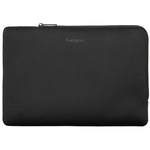 Targus - 13-14 Ecosmart MultiFit Sleeve Black, Thin and lightweight, Protective neoprene-like exterior, Sustainably prod - TAR - TBS651GL Targus - 13-14 Ecosmart MultiFit Sleeve Black, Thin and lightweight, Protective neoprene-like exterior, Sustainably prod - TAR - TBS651GL