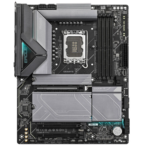 GIGABYTE Intel® Z890 Chipset for LGA 1851; 4x DDR5; 4x M2; USB4® USB Type-C®/DP; ATX. 