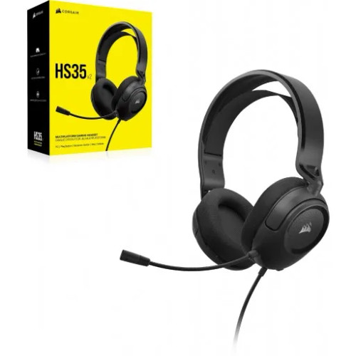 Corsair HS35 v2 Multiplatform Gaming Headset; Carbon Corsair HS35 v2 Multiplatform Gaming Headset; Carbon