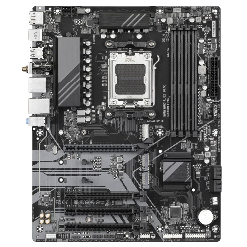 GIGABYTE AMD B650 UD for AMD AM5; 4x Dual DDR5; 3x M2; HDMI; DP. 