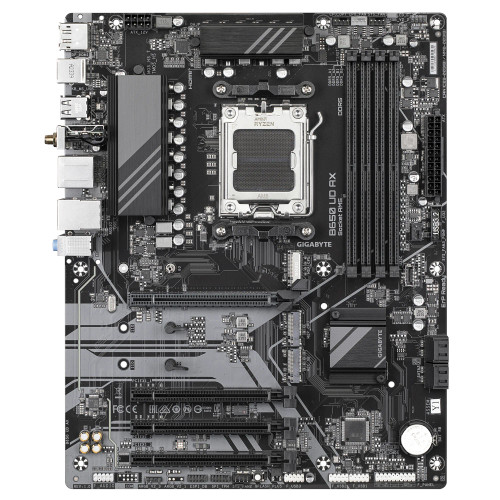 GIGABYTE AMD B650 UD for AMD AM5; 4x Dual DDR5; 3x M2; HDMI; DP. GIGABYTE AMD B650 UD for AMD AM5; 4x Dual DDR5; 3x M2; HDMI; DP.