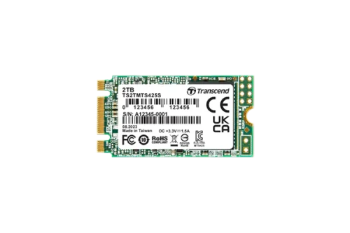 Transcend 425S, 2 TB, M.2, 550 MB/s, 6 Gbit/s