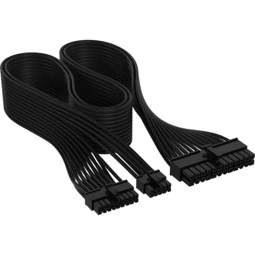 Corsair CP-8920292, Universal, Cable management kit, Black, 24-Pin, 1.08 kg, 19 pc(s) Corsair CP-8920292, Universal, Cable management kit, Black, 24-Pin, 1.08 kg, 19 pc(s)