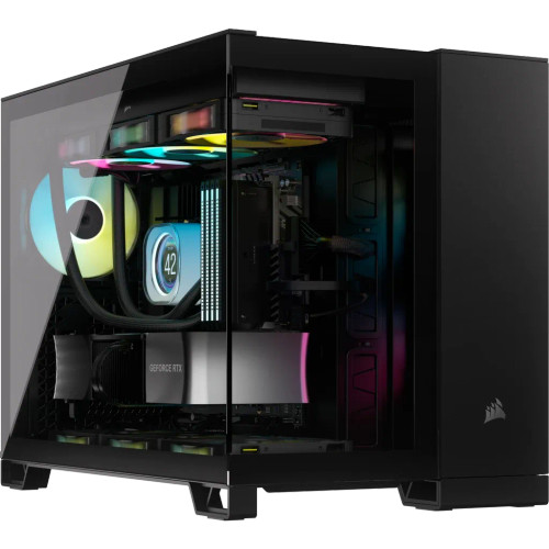 Corsair 2500X, Midi Tower, PC, Black, ATX, 18 cm, 40 cm Corsair 2500X, Midi Tower, PC, Black, ATX, 18 cm, 40 cm