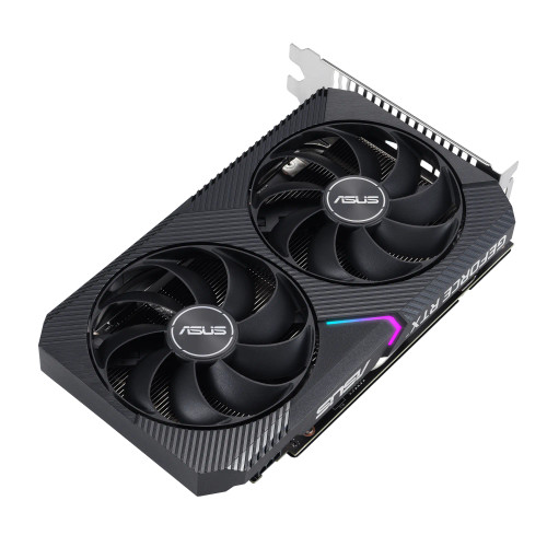 ASUS Dual -RTX3050-O8G-V2, GeForce RTX 3050, 8 GB, GDDR6, 128 bit, 7680 x 4320 pixels, PCI Express 4.0 ASUS Dual -RTX3050-O8G-V2, GeForce RTX 3050, 8 GB, GDDR6, 128 bit, 7680 x 4320 pixels, PCI Express 4.0