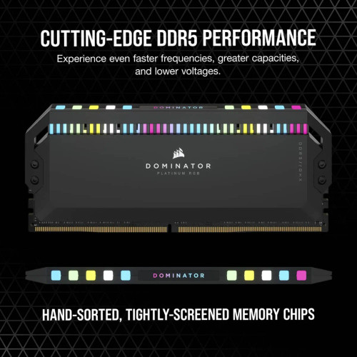 Corsair Dominator , 32 GB, 2 x 16 GB, DDR5, 7200 MHz, 288-pin DIMM Corsair Dominator , 32 GB, 2 x 16 GB, DDR5, 7200 MHz, 288-pin DIMM